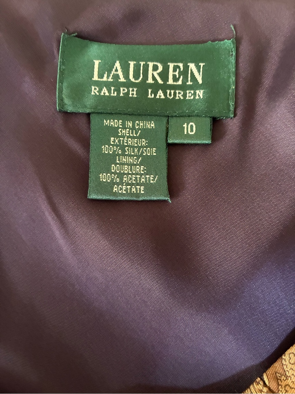 Ralph Lauren Silk Paisley Maxi Skirt in Brown, Burgundy, Olive - Picture 2 of 6